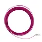 Aluminium wire 0,8mm 15m strong pink