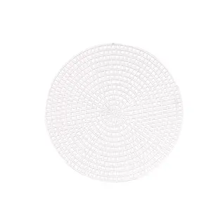 Plastic Stramien Cirkel ø11cm 7mesh Transparant 10st.
