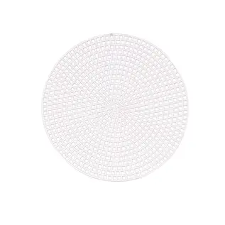 Plastic Stramien Cirkel ø11,5cm 7mesh Transparant 10st.