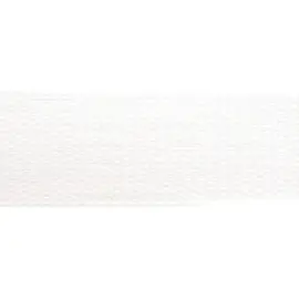 Katoenen lint 10mm x 25m Wit