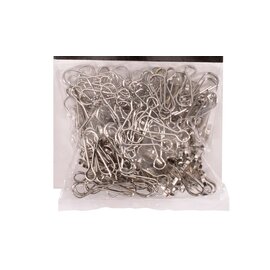 Haakjes 23mm zilver