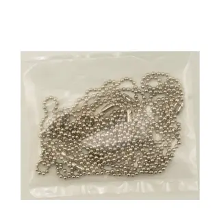 Kogelschakelketting van 23 cm (9 inch) zilver