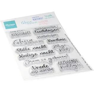 Marianne Design • Clear Stamps Nativity Tekst By Marleen