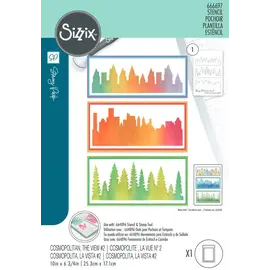 Sizzix • Stencil A5 Cosmopolitan The View