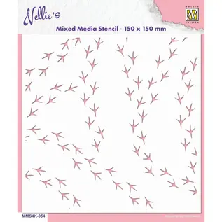 Nellie's Choice • Stencil Birdfeet