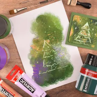 Florence • Mixed Media Papier 240g Glad A4 Wit 10x