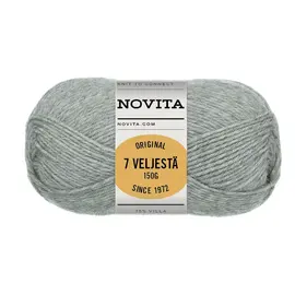 Novita 7 Veljestä Original 043 grijs bad 7958 - 150 g