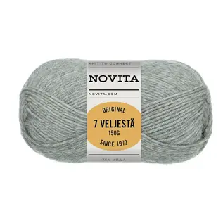 Novita 7 Veljestä Original 043 grijs bad 7958 - 150 g