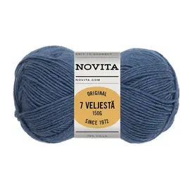 Novita 7 Veljestä Original 160 Blauw bad 7956150 g