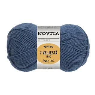 Novita 7 Veljestä Original 160 Blauw bad 7956150 g