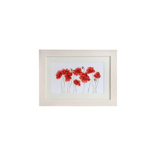 Borduurpakket Poppies 40 x 23,5 cm