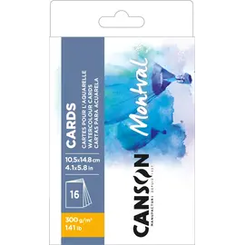 Set de cartes pour Aquarelle Montval de Canson
