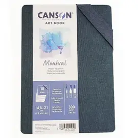 CANSON MONTVAL ART BOOK 300gr.  14,8x21 cm