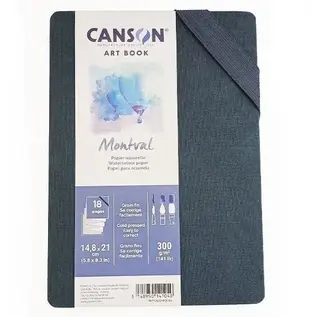CANSON MONTVAL ART BOOK 300gr.  14,8x21 cm