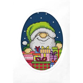 Kruissteek telpakket Gnoom 10,5x15cm