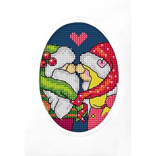 Kruissteek telpakket Gnomen 10,5x15cm