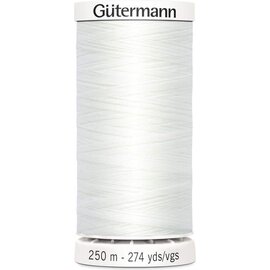 Gütermann alles naaigaren - Wit - Nr 800 - 250 meter