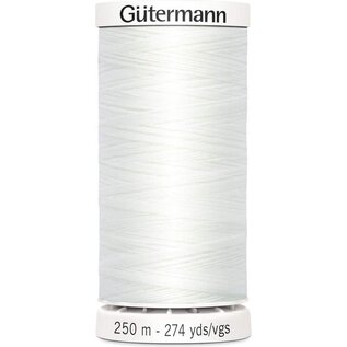 PROMO - Gütermann allesnaaigaren - Wit - Nr 800 - 250 meter