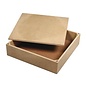 doos MDF 17x17x4.5cm, deksel met 4 magneten
