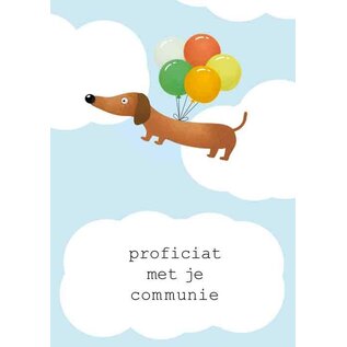 Wenskaart - Communie