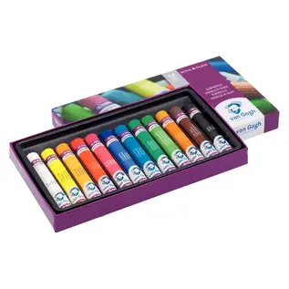 Van Gogh Basisset oliepastels met 12 kleuren