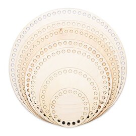 Houten bodem - Rond 25cm