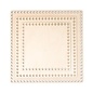 Houten bodem vierkant 30x30cm