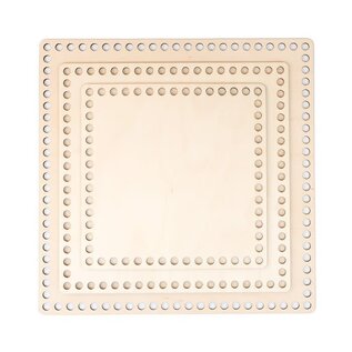 Houten boden vierkant 20x20cm