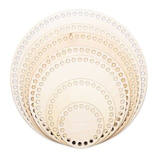 Houten bodem - Rond 15cm