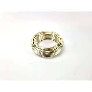 ALUMINIUMDRAAD 5MM +/-9.5M 500GR CHAMPAGNE