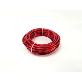 ALUMINIUMDRAAD 5MM +/-9.5M 500GR ROOD