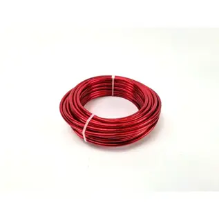 ALUMINIUMDRAAD 5MM +/-9.5M 500GR ROOD