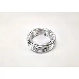 ALUMINIUMDRAAD 5MM +/-9.5M 500GR ZILVER