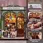 3D DIY Huisje, Gallery Bookstore, 15,5×16,3x19cm