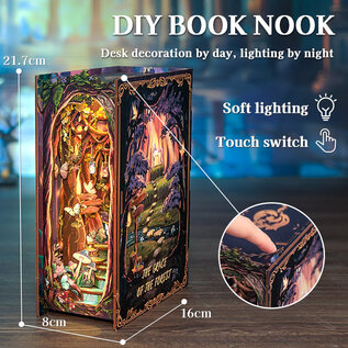 DIY Booknook, The Grace of Forest, 19x6x27,5cm