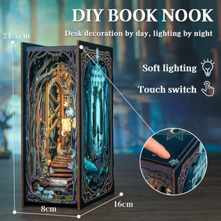 DIY Booknook, The Gate of Wonderland, 16x8x21,7cm