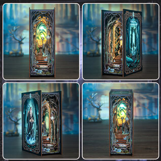 DIY Booknook, The Gate of Wonderland, 16x8x21,7cm