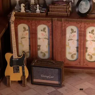 DIY Booknook, The Secret Rhythm, 18x11x23cm