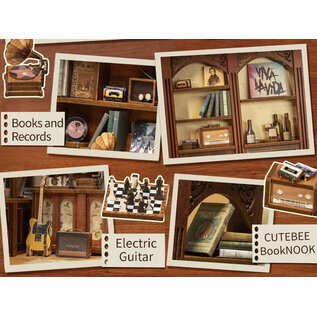 DIY Booknook, The Secret Rhythm, 18x11x23cm