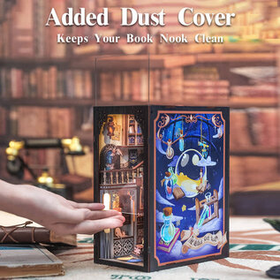 DIY Booknook, Nebula Common Room, 18x11x23cm