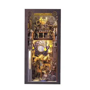 DIY Booknook, Nebula Common Room, 18x11x23cm