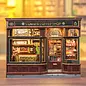 3D DIY Huisje, Corner Coffee Shop, 21x13x17cm