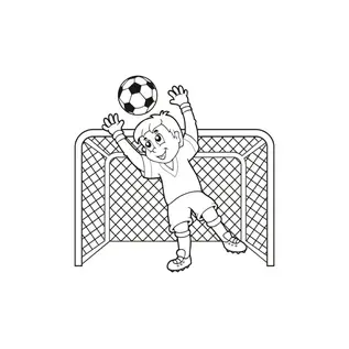 Kleurboek A4 blauw KIDS