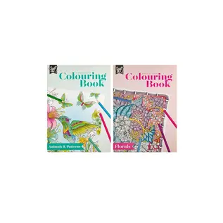 Kleurboek voor volwassenen A4 (groen)