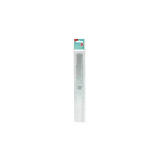 Liniaal 30cm aluminium