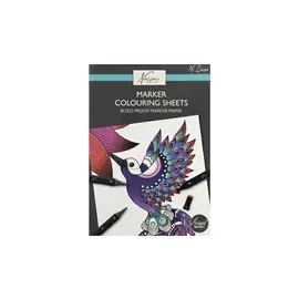 Professioneel marker kleurboek