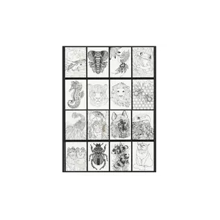 Professioneel marker kleurboek