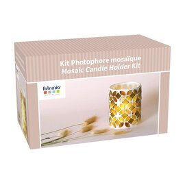 Mozaïek-windlicht kit 9,7x8cm