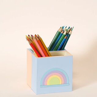 Potloodhouders met lijsten