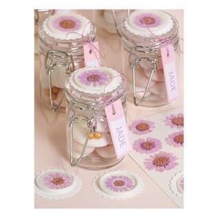 Geperste droogbloemen